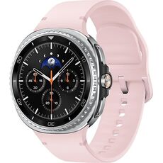 Galaxy Watch8 Classic | 46 мм | Black | Sport/Pink | S/M, Размер: 46 мм, Цвет: Black, Тип ремешка: Sport, Цвет ремешка: Pink, Размер ремешка: S/M, Подключение часов: Bluetooth / Wi-Fi